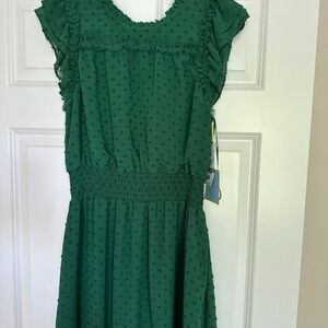 Woman’s CECE Forest Green maxi style dress